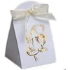 Image de Ballotin carton Calice Blanc/Or