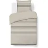 Image de Parure Housse de couette - VISION - Anthony - 140 x 200 cm - 1 taie assortie 65 x 65 cm - Beige - 100% coton