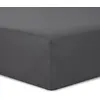 Image de Vision - Drap housse Anthracite - 140x190cm - 100% coton