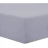 Image de Vision - Drap housse 200 x 200 cm - 100% Coton - Gris - Bonnet de 30cm - Doux et agréable - Oekotex