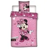 Image de Parure de lit - DISNEY - Minnie - 140x200 cm - 100% microfibre - Lavable 40°C