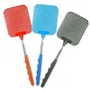 Image de Set de 3 tapettes à Mouches Manche télescopique 26 à 72 cm de Longueur Noir Bleu Rouge