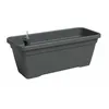 Image de ARTEVASI Jardinière - VENEZIA - Plastique - Anthracite - Rectangulaire - L779 x P24 x H22cm