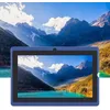 Image de Q88 Quad-core Wifi Tablet 7 pouces Alimentation USB 512 Mo + 4 Go pour lapprentissage le divertissement et le bureau - Bleu