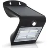 Image de Projecteur Led Mural Solaire NOIR Détecteur de mouvements 3.2W 400 Lm ASLO
