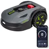 Image de Robot Tondeuse sans fil 800m2 Brushless 3 Lames Coupe 180mm Retour station automatique Mulching VITO
