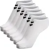 Image de Lot de 6 Chaussettes courtes femme Hummel hmlchevron - blanc