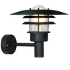 Image de Applique murale Nordlux luminaire Extérieur LØNSTRUP 32 Éclairage Mural connexion parallèle intégrée Métal Noir H.28.5 - IP44