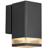Image de Applique murale Nordlux luminaire Extérieur ELM Single Lampe Murale Aluminium Noir H.18 - IP44