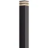 Image de Potelet Nordlux luminaire Extérieur ELM Connexion parallèle intégrée Aluminium Noir H.80 - IP44