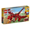 Image de LEGO Creator - Les crÃ©atures rouges - 31032 en occasion ou reconditionné