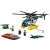 Image de LEGO City - La poursuite en hÃ©licoptÃ¨re - 60067 en occasion ou reconditionné