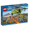 Image de LEGO City - L'hÃ©licoptÃ¨re d'approvisionnement du volcan - 60123 en occasion ou reconditionné