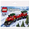Image de Lego - Creator 30543 - Train de Noël - 66 pièces - À monter soi-même - Rouge