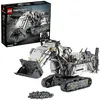 Image de LEGO® Technic 42100 La pelleteuse Liebherr R 9800 Véhicule de Chantier RC Télécommandé Kit de Construction
