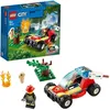 Image de LEGO® City 60247 Le feu de forêt avec pompier Jouets Voiture et Idée Cadeau pour Enfants 5 ans et +