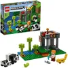Image de LEGO Minecraft 21158 - La garderie des pandas - 204 pièces - A monter soi-même