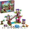 Image de LEGO® Friends 41424 La Base de Sauvetage dans la Jungle et la Clinique Vétérinaire Jouet avec Figurines dAnimaux et Mini Poupées