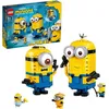 Image de LEGO® 75551 Maxi-Minions et leurs repaires Modèle dexposition comprenant les figurines des Minions Stuart Kevin et Bob