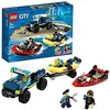 Image de Lego City - Le Transport De Bateau De La Police Délite - 60272 - 60272