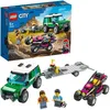 Image de LEGO® City 60288 Le transport du buggy de course Jouet Camion Transporteur de Voiture Tout-Terrain pour Enfants de 5 ans et +