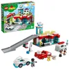 Image de LEGO® 10948 DUPLO® Le garage et la station de lavage jouet enfant 2+ ans avec voitures à pousser