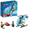 Image de LEGO® City 60275 LHélicoptère de la Police Jouet avec Minifigurines Policier Jet-Ski