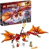 Image de LEGO® 71753 NINJAGO® L'attaque du dragon de feu avec Mini Figurines Kai Zane et Nya - Jouet Enfant 8 ans