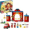Image de LEGO® 4+ 10776 Disney® La caserne et le camion de pompiers de Mickey et ses amis