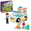 Image de LEGO® 41694 Friends LAmbulance De La Clinique Vétérinaire Pour les Enfants de 4 Ans et Plus Jouet Mini-Poupée et Figurine de