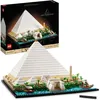 Image de LEGO® 21058 Architecture La Grande Pyramide de Gizeh Loisir Créatif Maquette à Construire Monument du Monde et Décoration