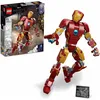 Image de LEGO 76206 Marvel L'Armure Articulée d'Iron Man Jouet Avengers Figurine Iron Man Film LÈre dUltron Infinity Enfants 9 Ans
