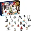 Image de LEGO Star Wars 75340 Le Calendrier de l’Avent 2022 24 Mini-Jouets Cadeau avec Figurines