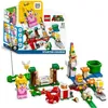 Image de LEGO 71403 Super Mario Pack de Démarrage Les Aventures de Peach Jouet Lemmy Figurine Interactive Toad pour Enfants 6 Ans