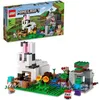 Image de LEGO 21181 Minecraft Le Ranch Lapin Jouet avec Figurines Animaux de la Ferme Zombie TNT Garçons et Filles Dès 8 Ans