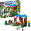 Image de LEGO® 21184 Minecraft La Boulangerie Jouet de Village Figurines de Creeper Épée et Animal Cadeau Anniversaire dès 8 ans