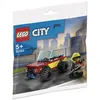 Image de LEGO City - Le vÃ©hicule de patrouille des pompiers (Polybag) - 30585 en occasion ou reconditionné