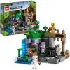 Image de LEGO 21189 Minecraft Le Donjon du Squelette Jouet Construction Figurine Squelette avec Accessoires Grotte