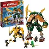 Image de LEGO® NINJAGO 71794 LÉquipe de Robots des Ninjas Lloyd et Arin Jouet de Ninja pour Enfants