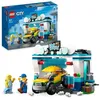 Image de LEGO® City 60362 La Station de Lavage Jouet pour Enfants Dès 6 Ans avec Voiture et Minifigurines