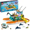 Image de LEGO® Friends 41734 Le Bateau de Sauvetage en Mer Jouet avec Figurines de Dauphins et Sous-Marin