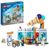 Image de LEGO® City 60363 La Boutique du Glacier Jouet pour Enfants Dès 6 Ans avec Vélo Cargo