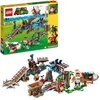 Image de LEGO® Super Mario 71425 Ensemble dExtension Course de Chariot de Mine de Diddy Kong à Combiner avec Pack de Démarrage