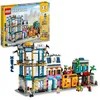 Image de LEGO® Creator 31141 La Grand-rue Jouet de Construction avec Gratte-Ciel et Rue de Marché Idée Cadeau