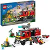 Image de LEGO® City 60374 Le Camion d’Intervention des Pompiers Jouet avec Drones Modernes et Figurines