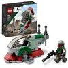Image de LEGO® Star Wars 75344 Le Vaisseau de Boba Fett Microfighter - Blanc - Pour Enfant de 6 ans et plus