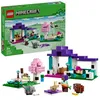 Image de LEGO® 21253 Minecraft Le Sanctuaire Animalier Jouet de Biome Plaine Minifigurines de Personnages et Figurines dAnimaux