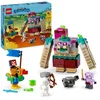 Image de LEGO® 21257 Minecraft Legends L'Attaque du Dévoreur Jouet de Construction de Personnage Set avec Figurines de Héros