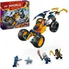 Image de LEGO NINJAGO 71811 Le Buggy Tout-Terrain Ninja dArin Set avec Dragon et 4 Minifigurines