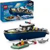 Image de LEGO City 60456 La Course-Poursuite en Bateau de Police - Jouet pour Garçon dès 6 ans
